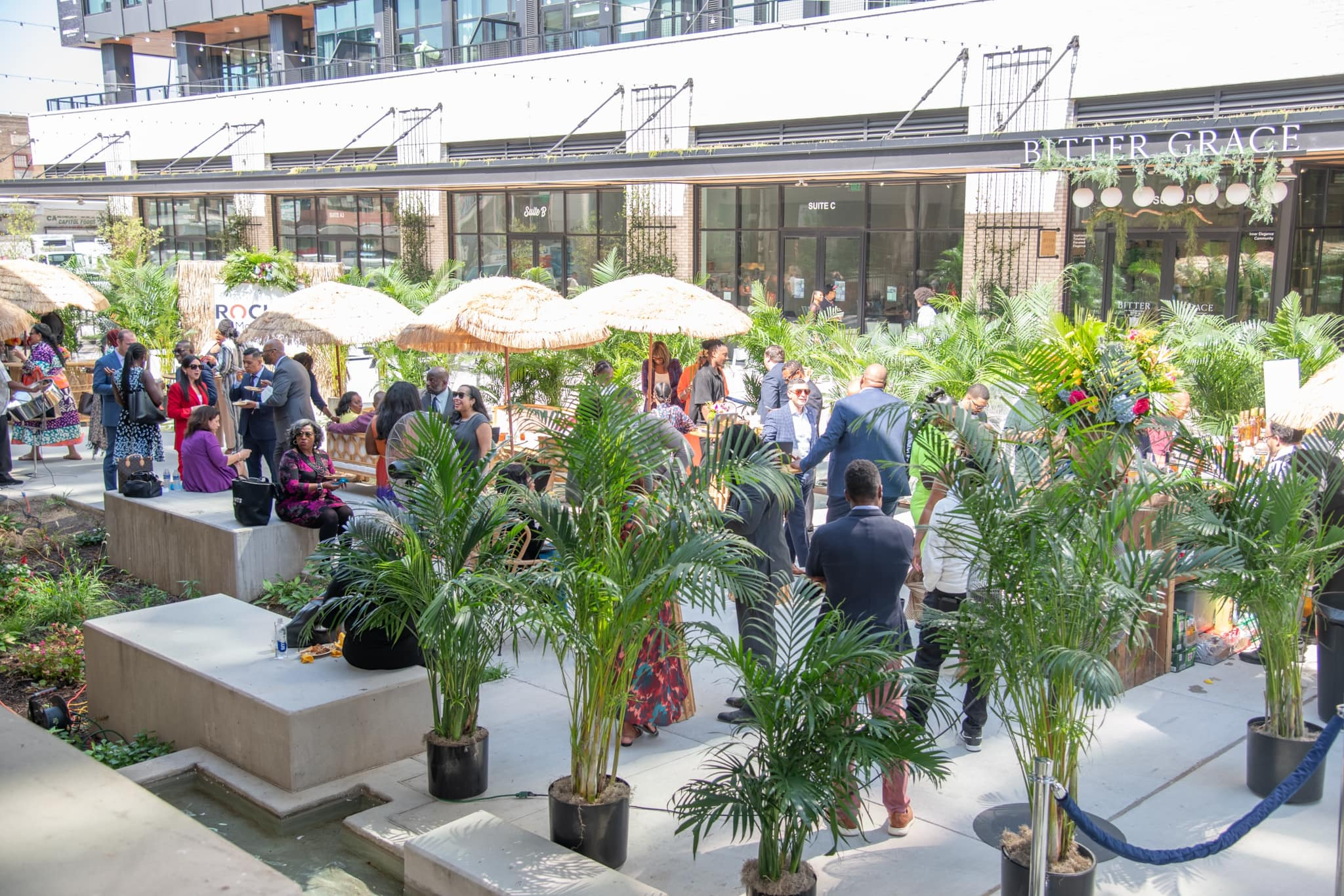 Caribbean Day Party Outside